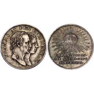 Austria Silver Medal On the Coronation of Ferdinand I in Hungary in Pressburg (Bratislava) 1830