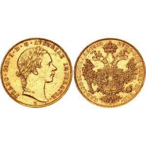 Austria 1 Dukat 1858 E