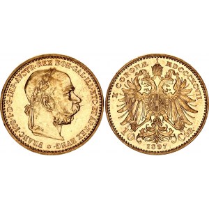 Austria 10 Corona 1897