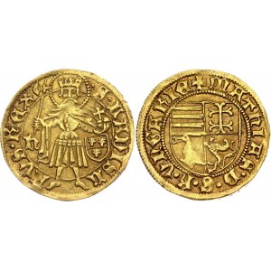 Hungary 1 Goldgulden 1458 - 1470 (ND) h-Shield