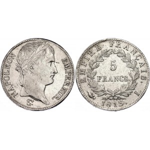 France 5 Francs 1813 I