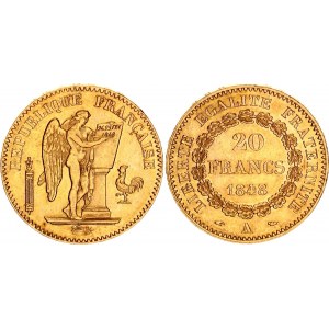 Francia 20 Franchi 1848 A