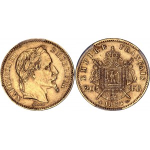 France 20 Francs 1864 A PCGS MS 62