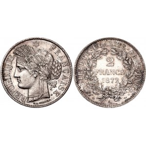 France 2 Francs 1872 A