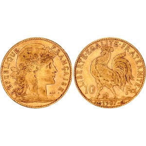 France 10 Francs 1907 A