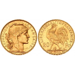 France 20 Francs 1905 A