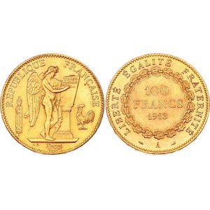 France 100 Francs 1913 A NGC MS 63
