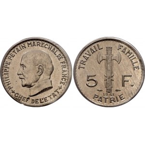France 5 Francs 1941 PCGS MS 62
