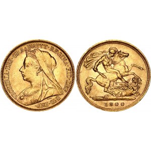 Great Britain 1/2 Sovereign 1900