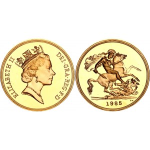 Great Britain 5 Pounds 1985
