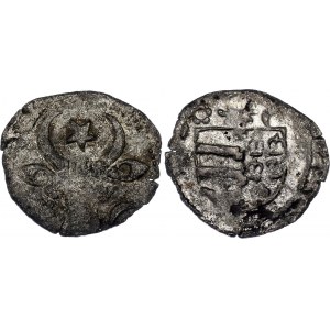 Moldavia Alexander I Cel Bun Type IV Half Grossus 1400 -1432 (ND)
