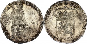 Netherlands Utrecht 1 Silver Dukat 1721