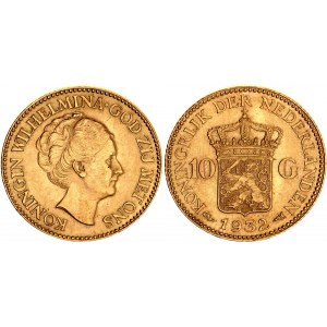 Netherlands 10 Gulden 1932
