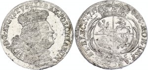 Poland Szostak / 6 Groszy 1755