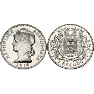 Portugal 1 Escudo 1916
