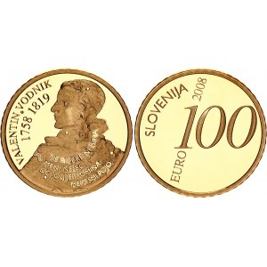 Slovenia 100 Euro 2008