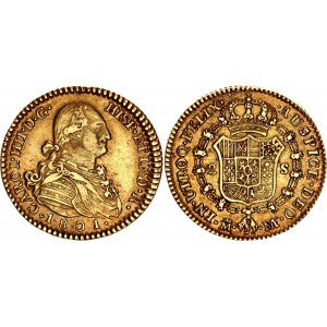 Spain 2 Escudos 1801 M