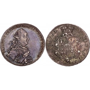 German States Saxe-Coburg-Saafeld 1 Taler 1765 ICK