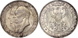 Germany - Empire Prussia 3 Mark 1911 A NGC MS 63