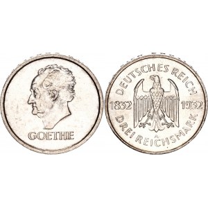 Germany - Weimar Republic 3 Reichsmark 1932 A