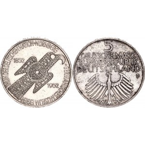 Germany - FRG 5 Deutsche Mark 1952 D