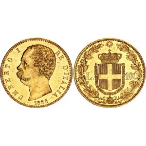 Italy 100 Lire 1888 R