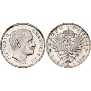 Italy 1 Lira 1907 R