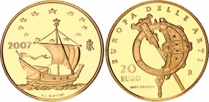 Italy 20 Euro 2007 R