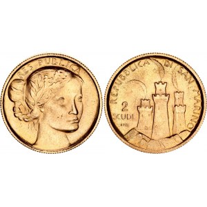 San Marino 2 Scudi 1976