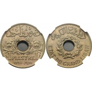 Lebanon 1 Piastre 1925 NGC MS 66