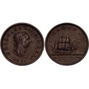 Bahamas 1 Penny 1806