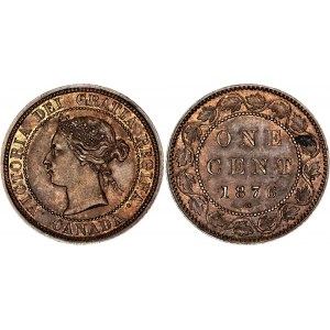 Canada 1 Cent 1876 H