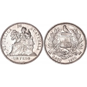 Guatemala 1 Peso 1895