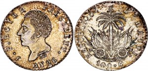 Haiti 100 Centimes 1829 An 26
