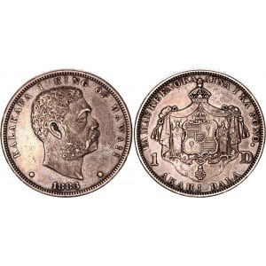 Hawaii 1 Dollar 1883