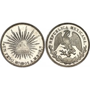Mexico 1 Peso 1901 Mo AM