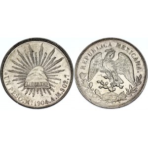 Mexico 1 Peso 1902 Mo AM