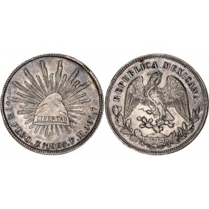 Mexico 8 Reales 1905 Zs FM