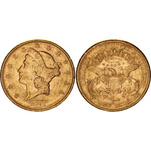 United States 20 Dollars 1877 S