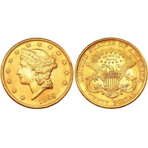 United States 20 Dollars 1899 S NGC MS 61