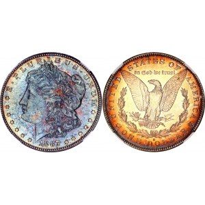 United States 1 Dollar 1887 S NGC MS 63