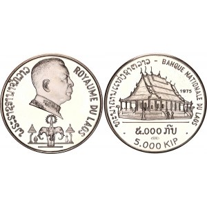 Lao 5000 Kip 1975