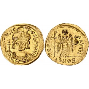 Byzantium Maurice Tiberius Solidus 584 - 602 AD Antioch Mint