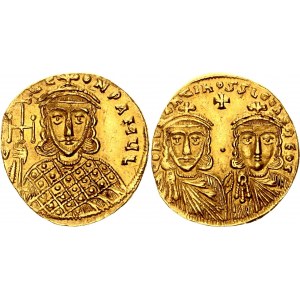 Byzantium Constantine V Solidus 757 - 775 AD Constantinople Mint