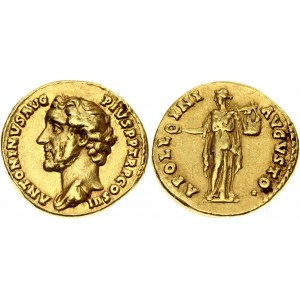Roman Empire Antoninus Pius Aureus 143 - 144 AD