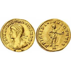Roman Empire Constantius II 1 1/2 Scripula 326 AD Nicomedia Mint