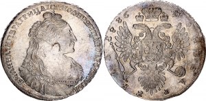 Russia 1 Rouble 1736