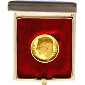 Russia - USSR Commemorative Gold Medal Yuri Gagarin - 1st Cosmonaut of the World 1961 With Original Case