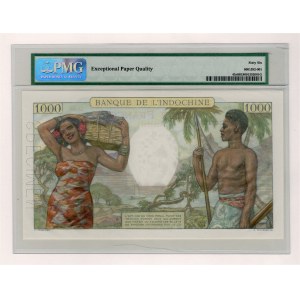 New Caledonia 1000 Francs 1940 - 1965 (ND) Specimen PMG 66 EPQ