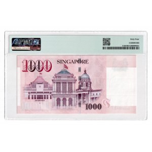 Singapore 1000 Dollars 2009 (ND) PMG 64